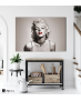 Πίνακας σε Καμβά :  Marilyn Monroe- Red Lips