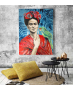 Πίνακας Καμβάς Frida Kahlo- Parrot