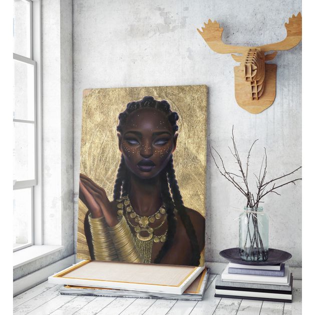 Πίνακας σε Καμβά : Gold Goddess