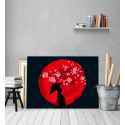 Πίνακας σε Καμβά : Sakura Tree Geisha