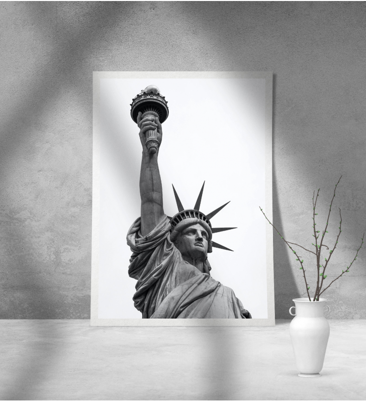 Εκτύπωση σε Αφίσα Χαρτί NY Liberty Statue