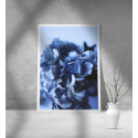 Εκτύπωση σε Αφίσα Χαρτί Blue Flowers