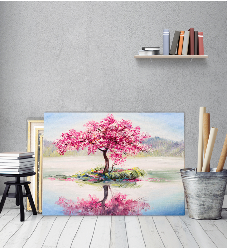 Πίνακας σε Καμβά : Beautiful Blossom Tree