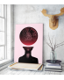 Πίνακας σε Καμβά : Pixel Art Human Moon Head