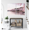 Σύνθεση με πίνακες Καμβάδες : Blossom Tree  - 2 Τεμάχια 70x50