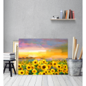 Πίνακας σε Καμβά : Sun Flowers Painting