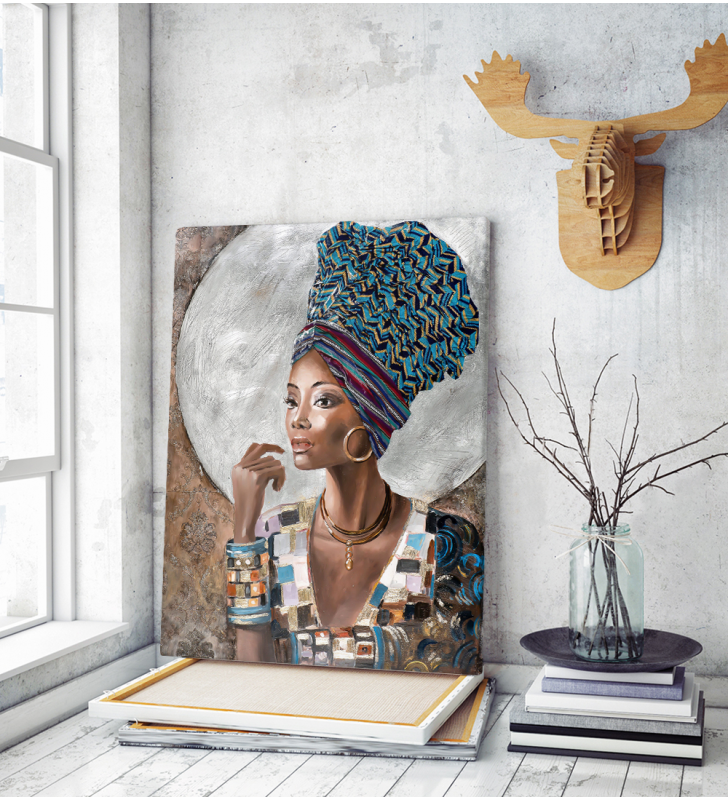 Πίνακας σε Καμβά : African Woman Portrait