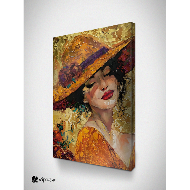 Πίνακας σε Καμβά Woman with...