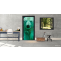 Αυτοκόλλητο Πόρτας "Πολική Αρκούδα"