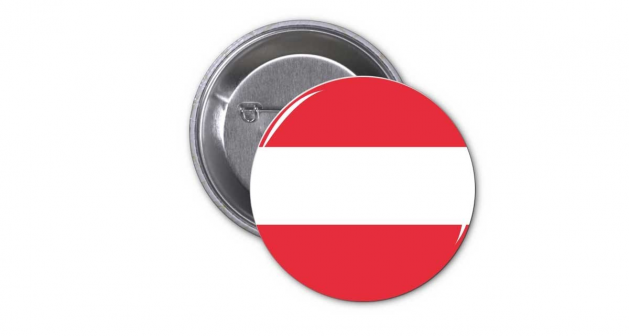 Κονκάρδα Αυστριακή Σημαία - Austria Flag