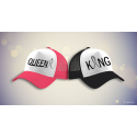 ΠΡΟΣΦΟΡΑ Εκτύπωση σε καπέλο "King & Queen"