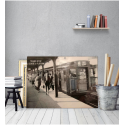 Πίνακας Καμβάς Vintage Σταθμός Τρένου