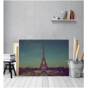Πίνακας Καμβάς Vintage Παρίσι Πύργος του Άιφελ