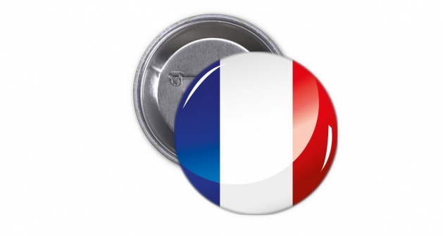 Κονκάρδα Γαλλική Σημαία - France Flag