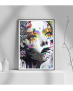 Εκτύπωση σε Αφίσα φωτογραφικό Χαρτί Πορτραίτο πολύχρωμο γυναίκα