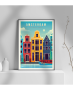 Εκτύπωση σε Αφίσα φωτογραφικό Χαρτί Retro Amsterdam Netherlands