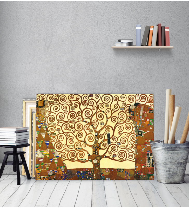 Πίνακας σε καμβά KLIMT - TREE OF LIFE - Δέντρο της ζωής