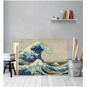 Πίνακας ζωγραφικής σε Καμβά  Great Wave - Hokusai