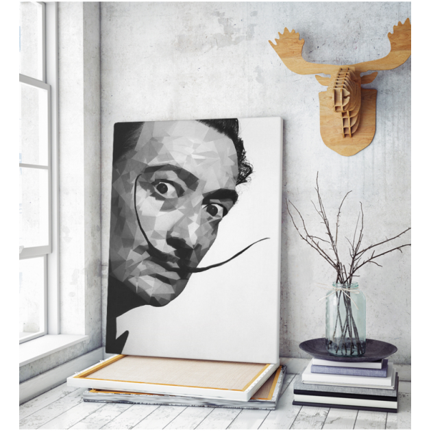 Πίνακας ζωγραφικής σε Καμβά Salvador Dali portrait