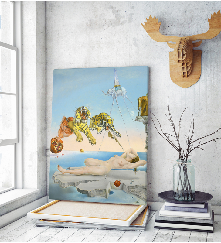 Πίνακας ζωγραφικής σε Καμβά Salvador Dali The Dream
