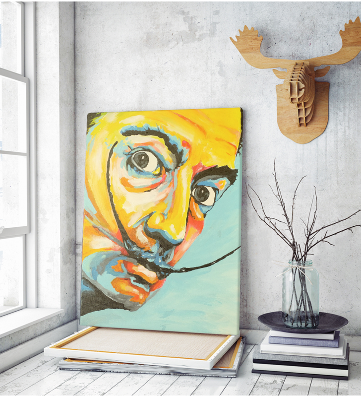 Πίνακας ζωγραφικής σε Καμβά Salvador Dali Selfportrait