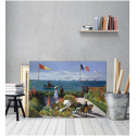 Πίνακας ζωγραφικής σε Καμβά Monet Garden At Saint Adresse