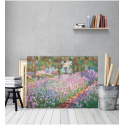 Πίνακας ζωγραφικής σε Καμβά Irises In Monet's Garden