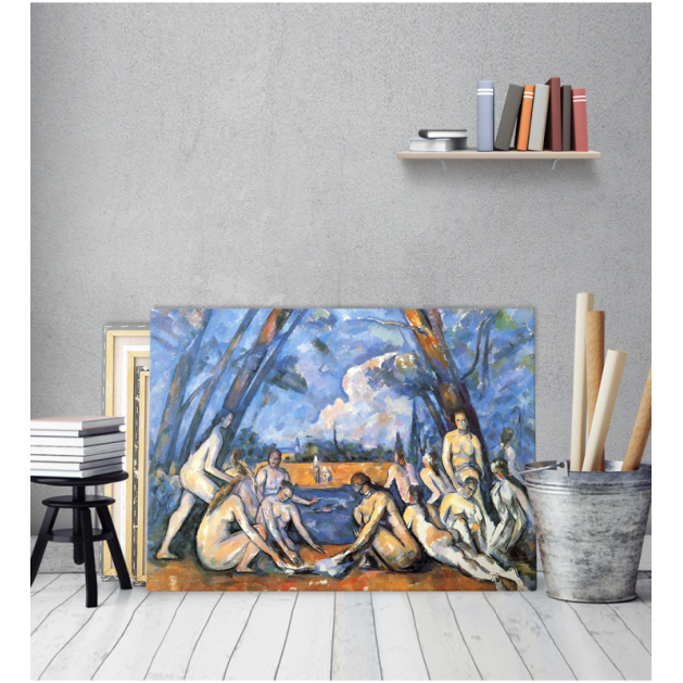 Πίνακας ζωγραφικής σε Καμβά Cezanne The Bathers