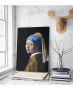 Πίνακας ζωγραφικής σε Καμβά Vermeer Girl With A Pearl Earring