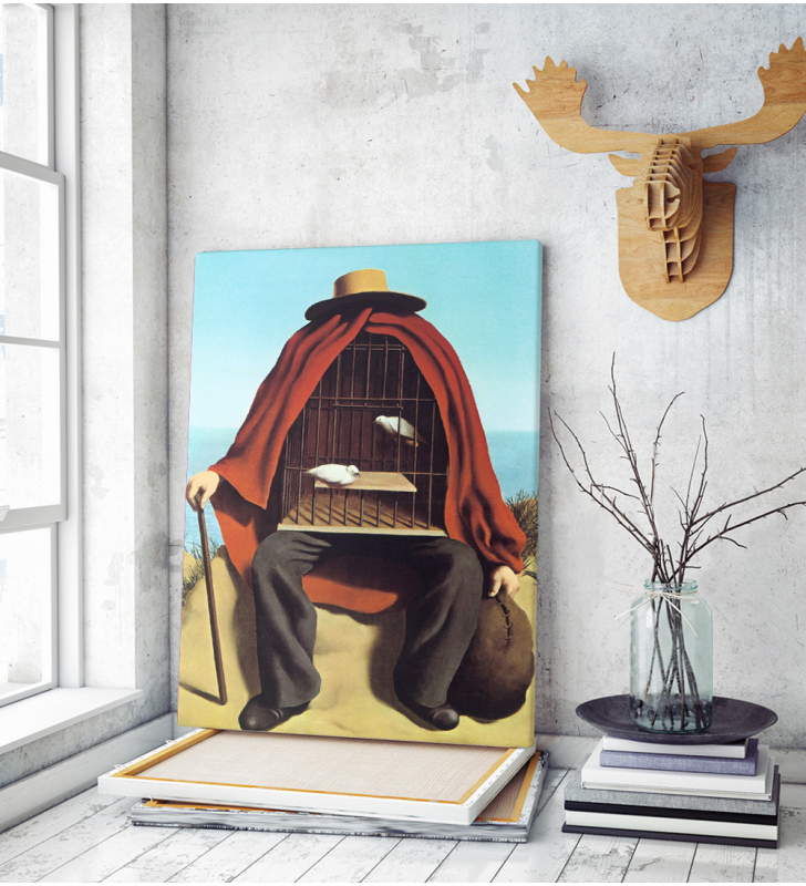 Πίνακας ζωγραφικής σε Καμβά Magritte Therapeutist