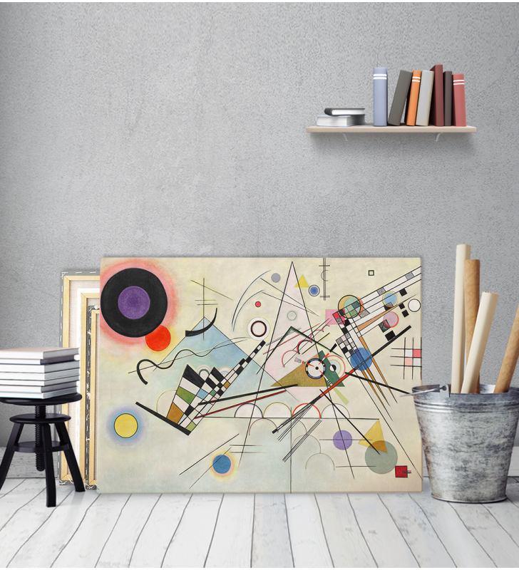 Πίνακας ζωγραφικής σε Καμβά Kandinsky Composition 8
