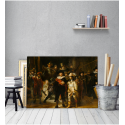 Πίνακας ζωγραφικής σε Καμβά  Rembrandt Night Watch