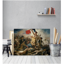 Πίνακας ζωγραφικής σε Καμβά Eugène Delacroix Liberty Leading the People