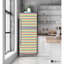 Αυτοκόλλητο Ψυγείου με εκτύπωση  Χρωματιστές γραμμές "Colored Lines"