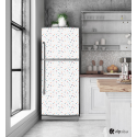 Αυτοκόλλητο Ψυγείου με εκτύπωση Πολύχρωμες κουκίδες -  "Colorful Dots"