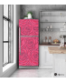 Αυτοκόλλητο Ψυγείου με εκτύπωση ρόζ "Rose Pattern"
