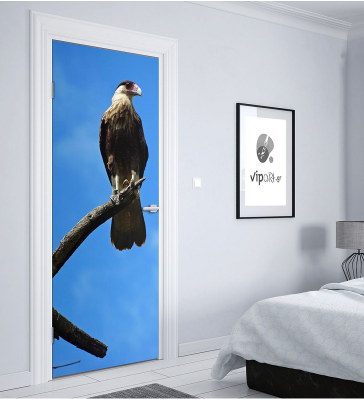 Αυτοκόλλητο Πόρτας με εκτύπωση  "Bird"