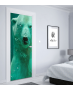 Αυτοκόλλητο Πόρτας με εκτύπωση "Πολική Αρκούδα"