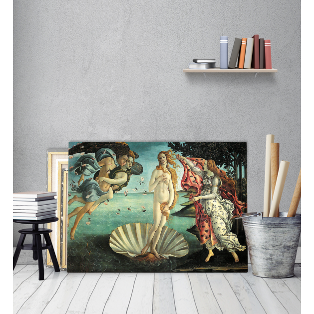Πίνακας ζωγραφικής σε Καμβά η γέννηση της αφροδίτης botticelli