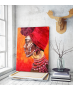 Πίνακας σε Καμβά : african woman portrait