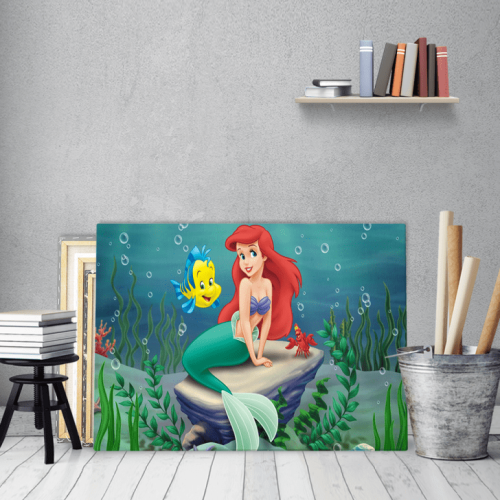 Πίνακας Καμβάς Ariel η Γοργόνα