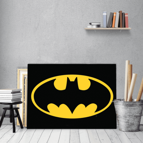 Πίνακας Καμβάς Batman logo