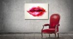 Καμβάς art lips