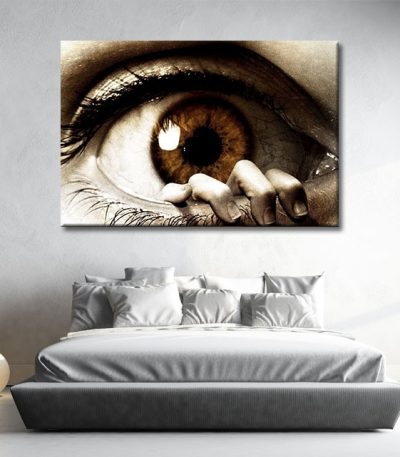Καμβάς eyes hand