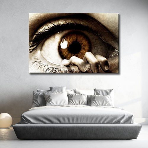 Καμβάς eyes hand