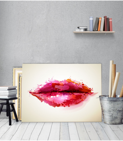 Πίνακας Καμβάς art lips