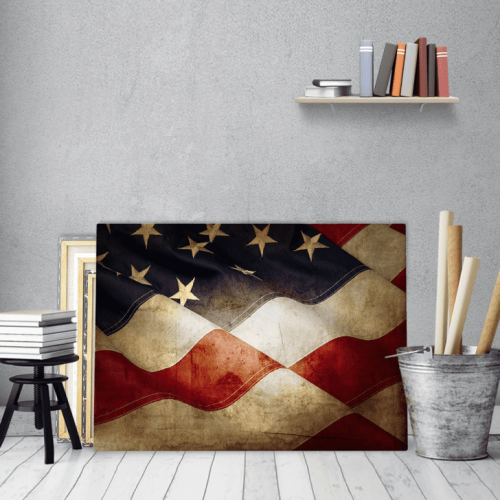 Πίνακας καμβάς Αμερικάνικη Σημαία - american flag