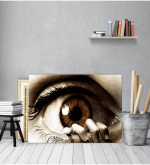 Πίνακας Καμβάς eyes hand