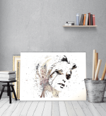 Πίνακας Καμβάς Κορίτσι Art