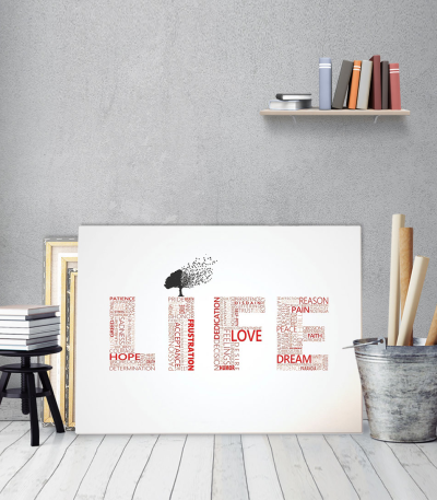 Πίνακας Καμβάς Life